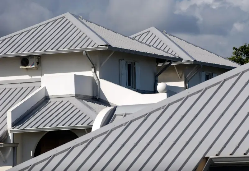 A home with a metal roof in Florida